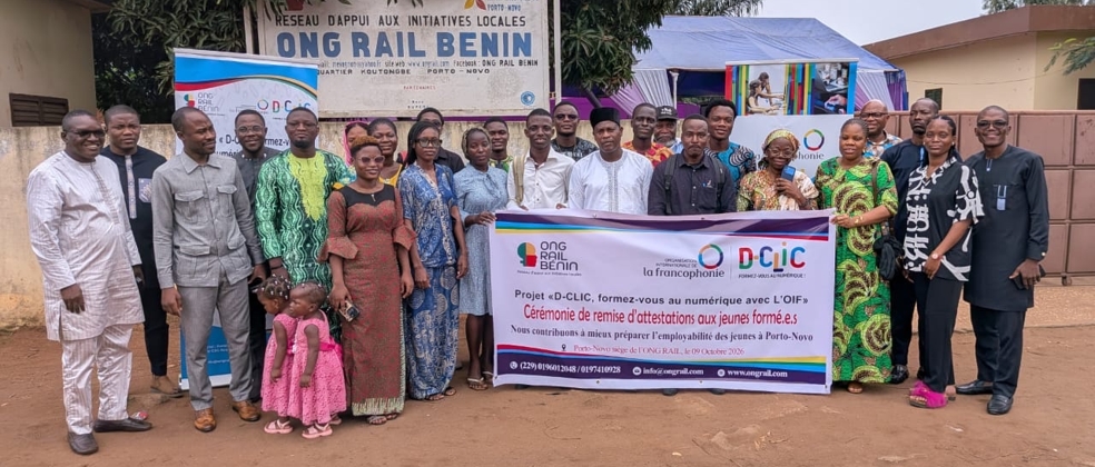 Vingt jeunes de Porto-Novo formés aux métiers du numérique