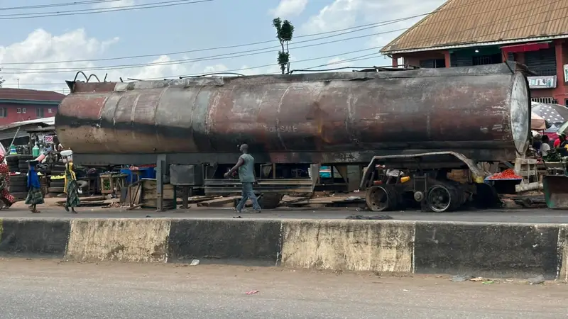 Incendie au marché de Benin City : les causes suspectées