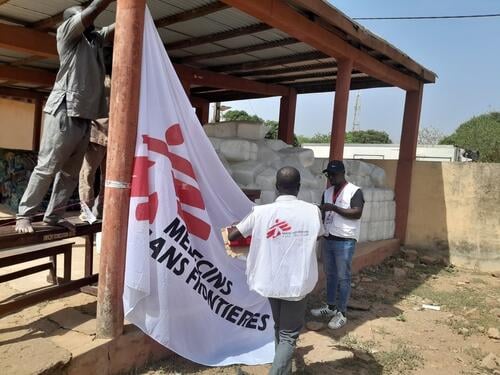MSF Apporte une Aide Humanitaire aux Réfugiés Nigérians au Bénin